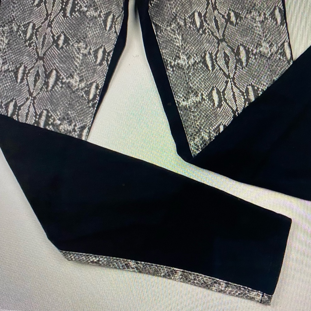 MICHAEL KORS Reptile Print Front Black Back